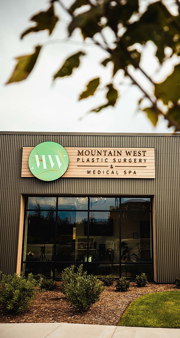 Mountain West Plastic Surgery medical spa exterior view.